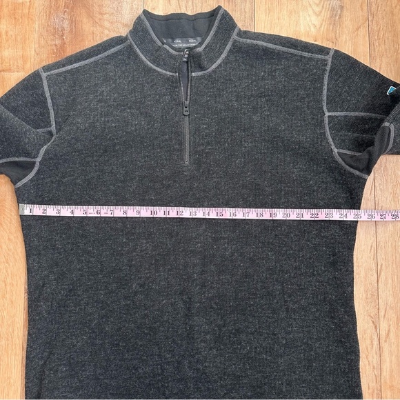 Kuhl THOR™ 1/4 Zip ThermoKore Fleece Size XXL Charcoal Grey - Picture 4 of 6